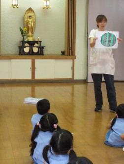 なぞなぞをしたり・・・