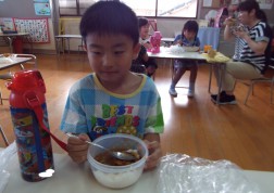 「おいしい！」