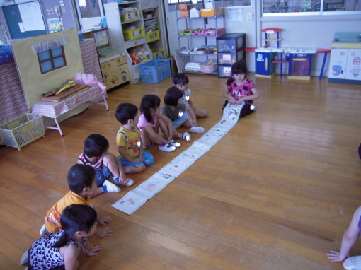 クルクルまるめて・・・