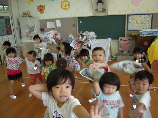 誰が一番遠くに投げれるかな！？