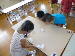 最後まで残った魚が多い人が勝ち！①