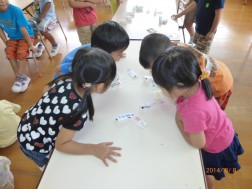 最後まで残った魚が多い人が勝ち！②