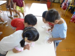 最後まで残った魚が多い人が勝ち！④