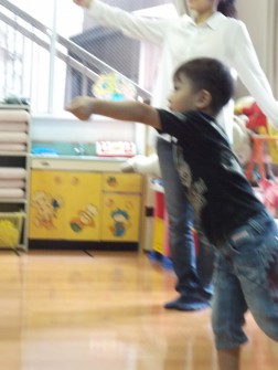 パピー　決めはアンパンチ！！