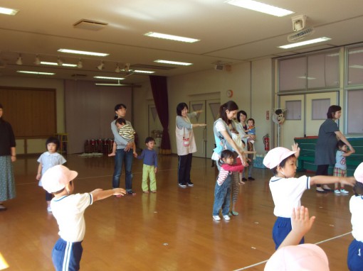 パピーさんも一緒に練習しました②