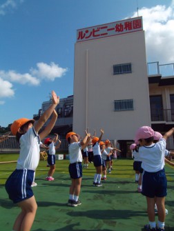 屋上での練習⑤