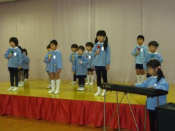 Ａグループは“ハンドベル”