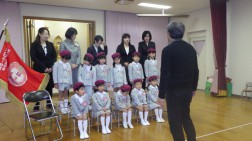 修了記念写真撮影①