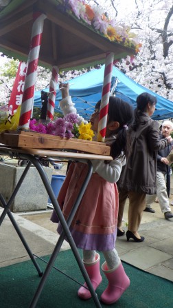 入園予定のおともだちもお参りをしました