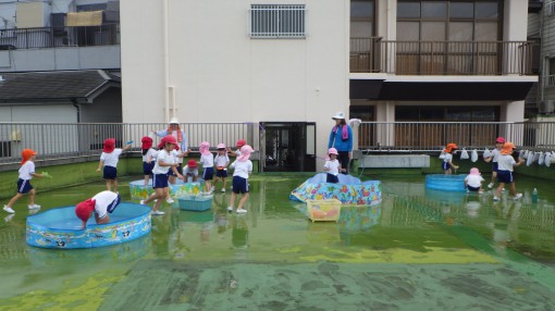 水あそび⑦