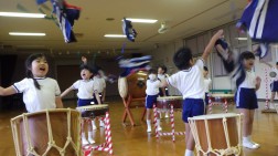 年長児和太鼓⑦