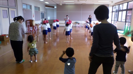 パピー　運動会の練習①