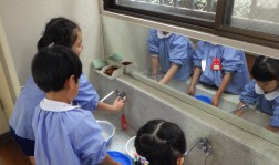 もち米研ぎ④