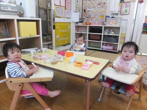 りす組(0歳児)