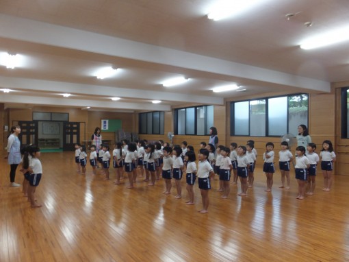 朝のお集まり