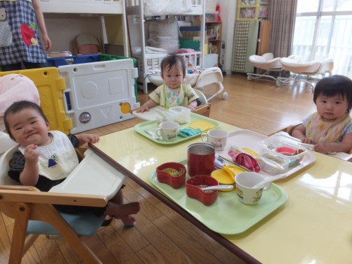 りす組(0歳児組)