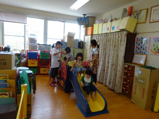 みんな繰り返し滑りました。